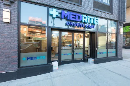 Clinic signage or entry area for +MEDRITE